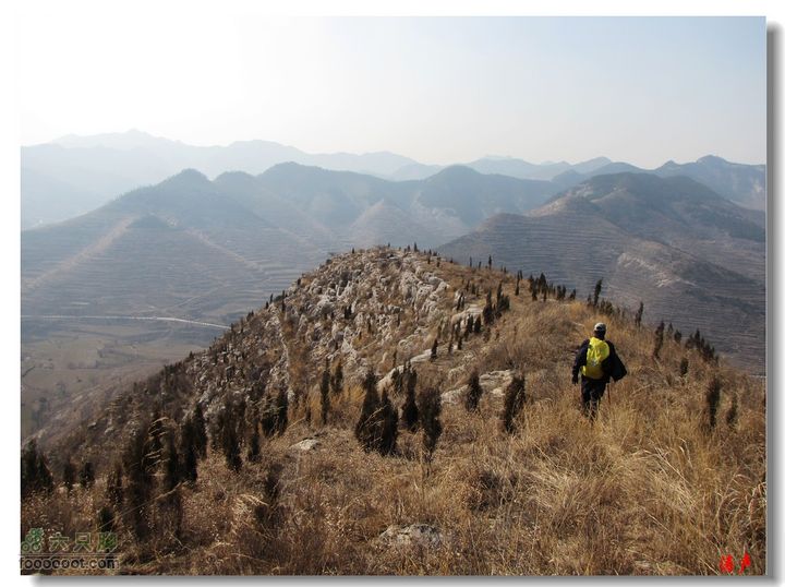 淄川西桐古玉皇山线路下山
