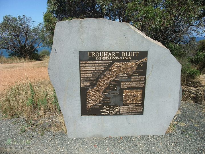 骑行大洋路 - 1 厄克特绝壁（Urquhart Bluff）