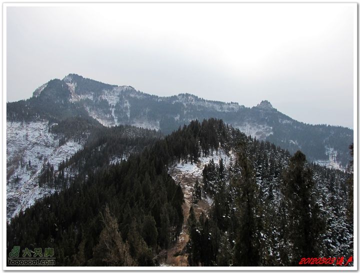 土峪摘星山武王寨田庄最高峰便是武王寨