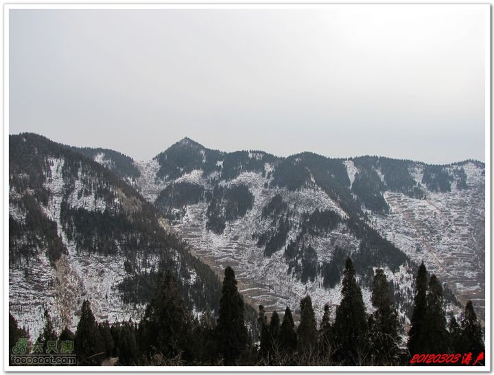 土峪摘星山武王寨田庄东南面的三棱寨