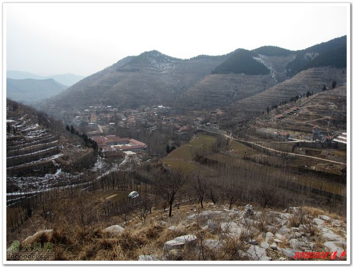 土峪摘星山武王寨田庄山下的山村