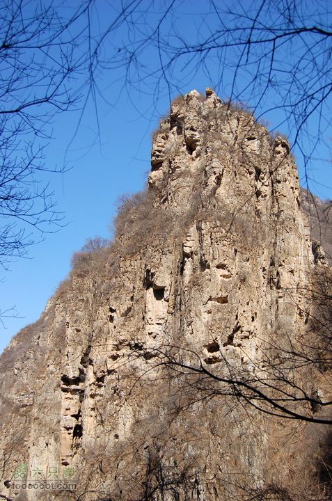 一渡-三皇山-五渡穿越进入山沟