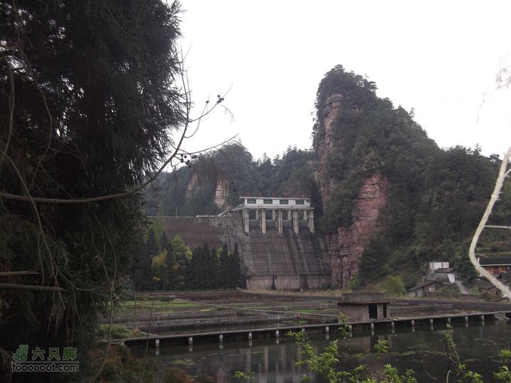 2012年4月15日万坪杉木河水库万福线吃完饭继续前进，到达杉木河水库