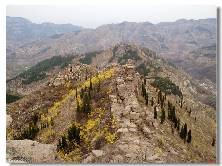夹谷台泽蒜峪孟良寨小黄山