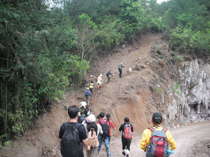 4.30仙居景星岩徒步这里上山