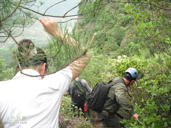 4.30仙居景星岩徒步下山。。