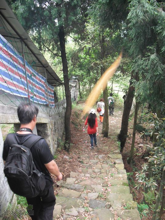 4.30仙居景星岩徒步从滑到边上下山