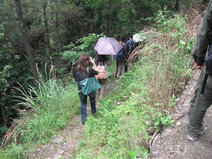 4.30仙居景星岩徒步继续下山