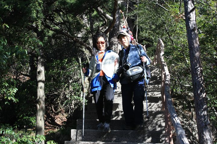 黄山牵手