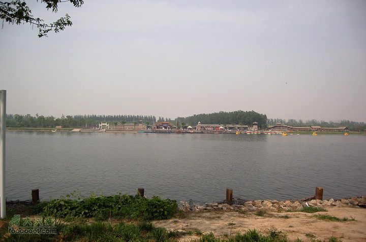 通州大运河森林公园两岸徒步看河东的漕运码头