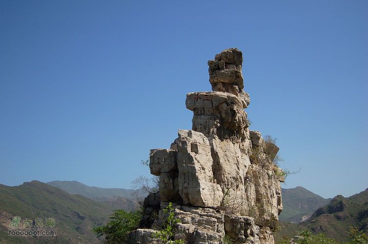 怪石山穿越至上方山造型各异的石头还真多