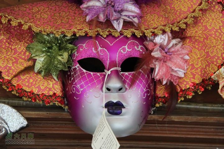 美丽水城威尼斯闲游威尼斯的面具