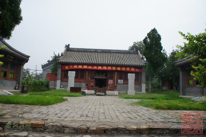 北京骑迹47 寻北京唯一一座无梁阁 访兴隆观大殿