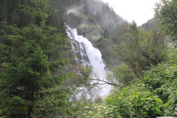阿尔卑斯山徒步之奥地利奥茨Stuibenfall瀑布Stuibenfall瀑布_IMG_8488