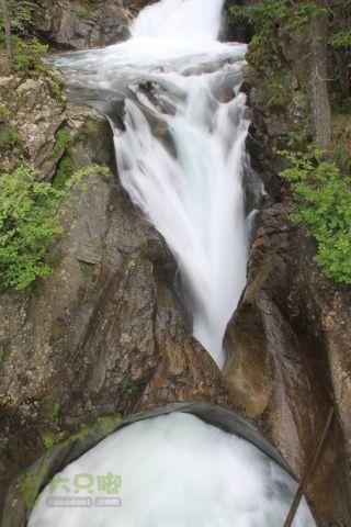 阿尔卑斯山徒步之奥地利奥茨Stuibenfall瀑布Stuibenfall瀑布_IMG_8527