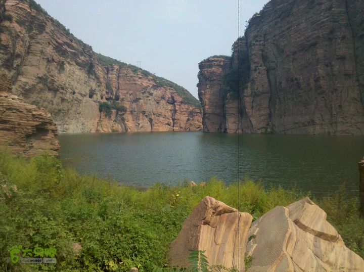 王硇村、峡沟水库青山绿水