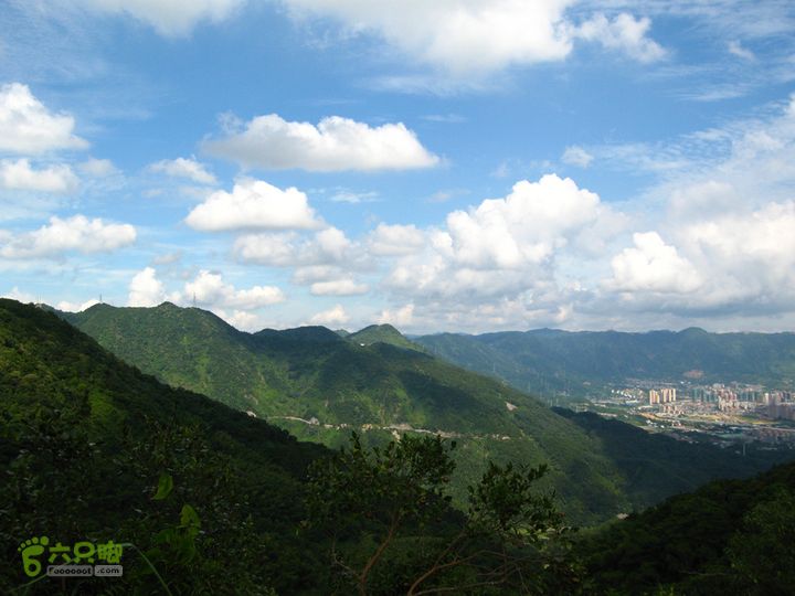 赤星村-昇山寺-叶洋-岭头-(龙潭)-森林公园南门遥望笔架山及新霍公路