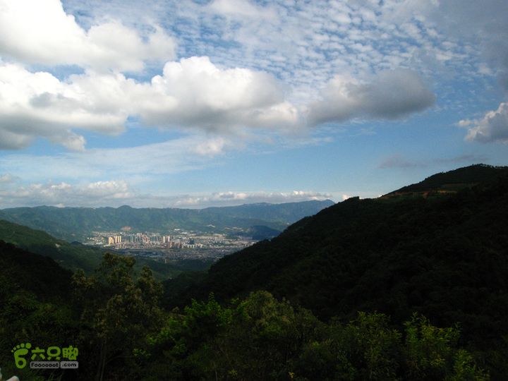 赤星村-昇山寺-叶洋-岭头-(龙潭)-森林公园南门俯瞰时间