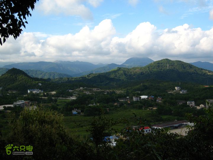 赤星村-昇山寺-叶洋-岭头-(龙潭)-森林公园南门俯瞰岭头