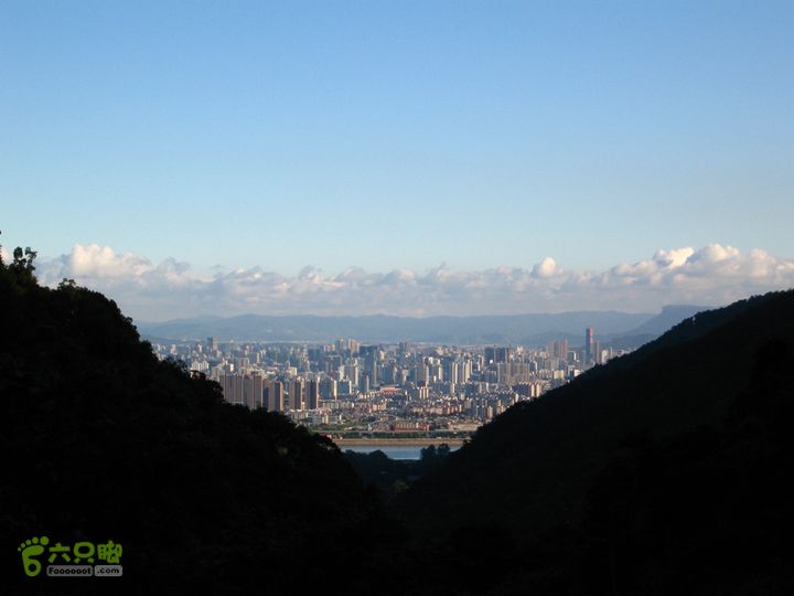 赤星村-昇山寺-叶洋-岭头-(龙潭)-森林公园南门稍稍展开的城市