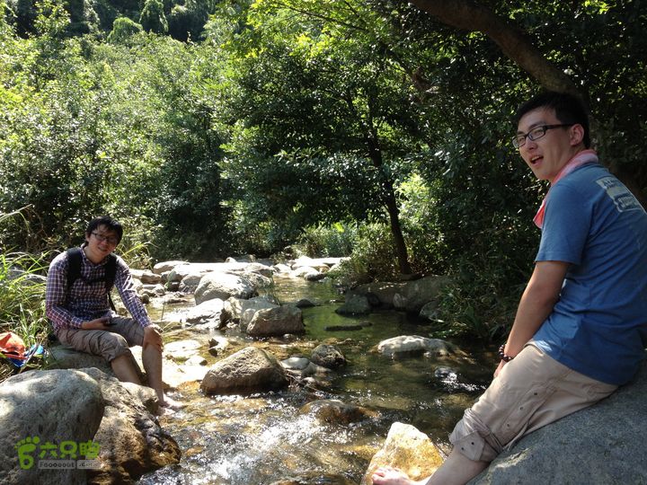 大嵩岭古道徒步20120902049 山涧溪流