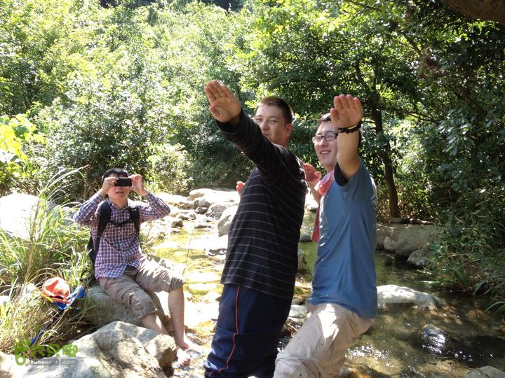 大嵩岭古道徒步20120902051 山涧溪流