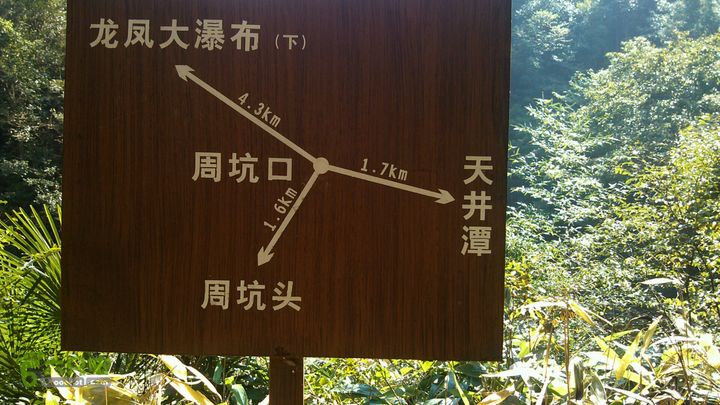 楠溪江源头穿越2012国庆第一部分周坑口指南处海拔496米