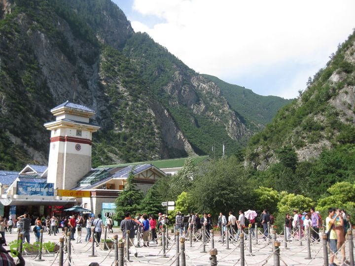 2012-8-23四川九寨沟之则查洼沟-树正沟-出口dsc-1 (135)