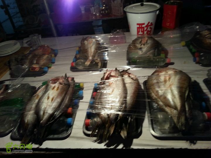 贵阳-新疆晚餐吃烤鱼