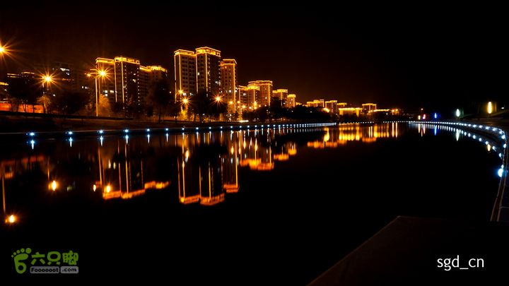 夜色下的新城区DSC03779