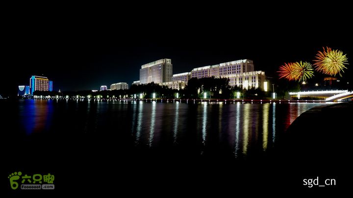 夜色下的新城区DSC03796
