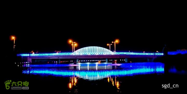 夜色下的新城区DSC03807