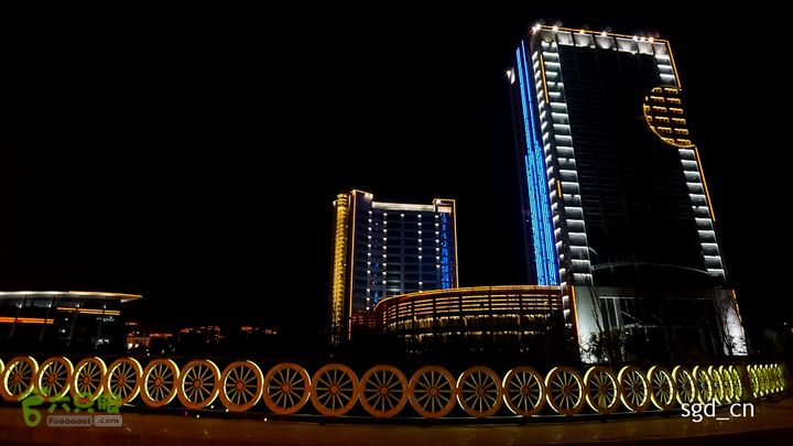 夜色下的新城区DSC03822