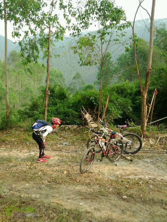 广东鹤山四堡水库穿越到粉洞23