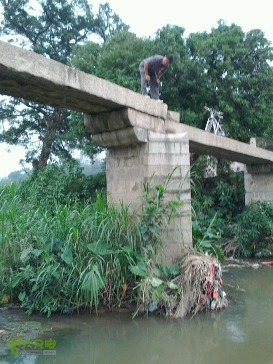 广东鹤山四堡水库穿越到粉洞38