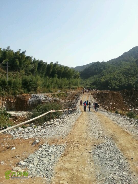 天童寺—九峰山防火道岔路