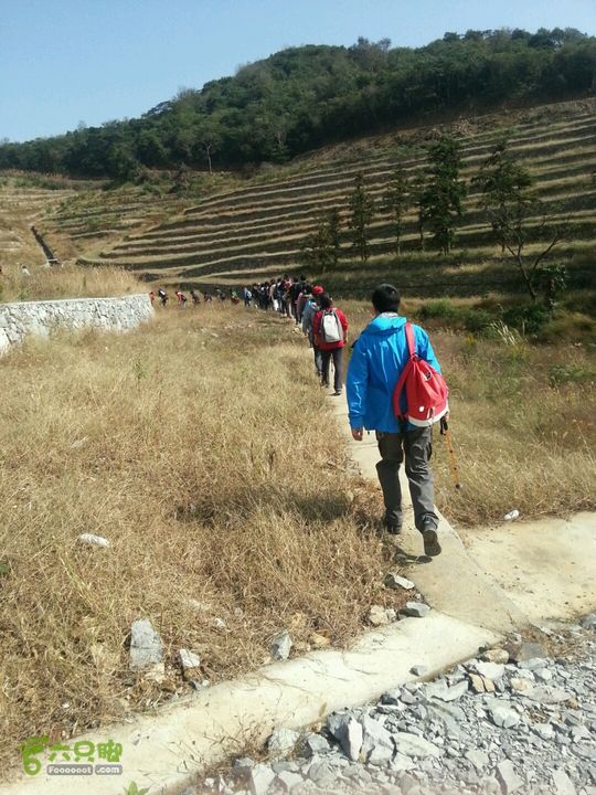 天童寺—九峰山防火道路口