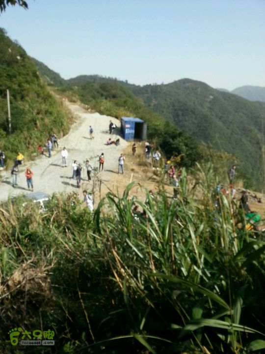 天童寺—九峰山防火道上山点