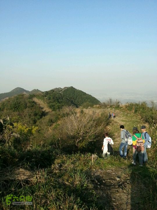 天童寺—九峰山防火道山顶