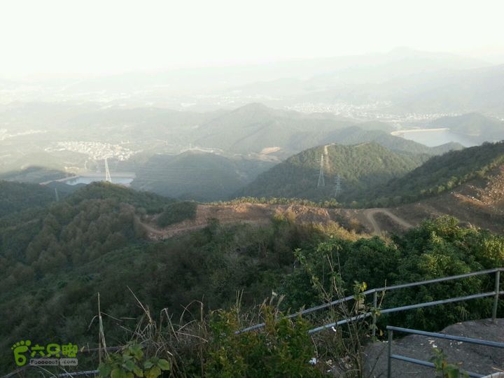 天童寺—九峰山防火道九峰山顶