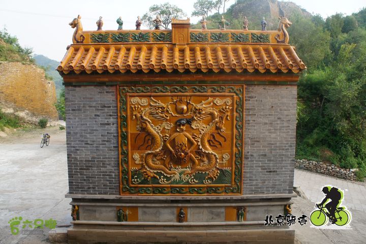 北京骑迹50 寻元代番字石刻  访北京水源地密云水库琉璃影壁