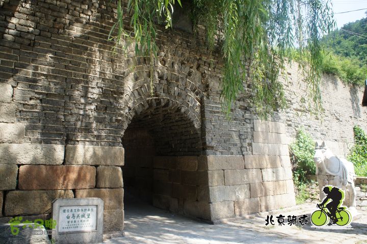 北京骑迹50 寻元代番字石刻  访北京水源地密云水库白马关古城堡