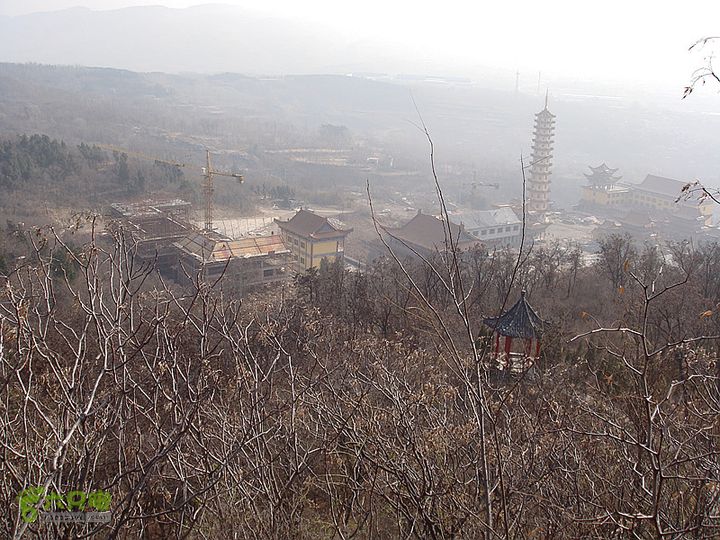博山正觉寺 山顶回望