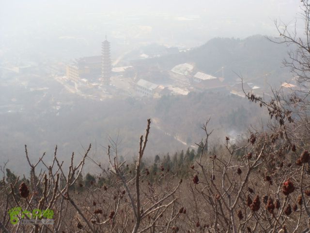 博山正觉寺 山顶回望