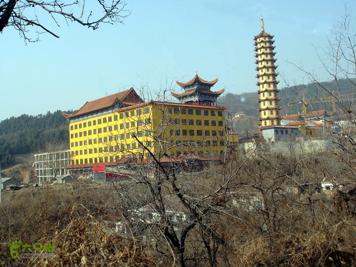 博山正觉寺 远望