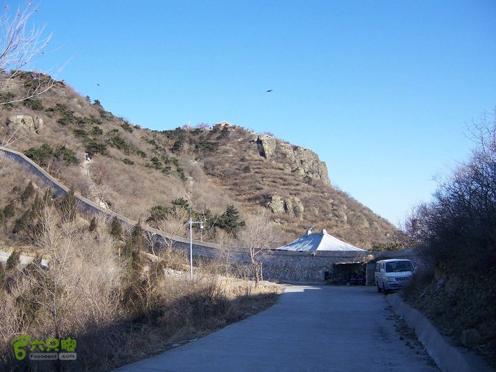 香山小十字香山公园的围墙