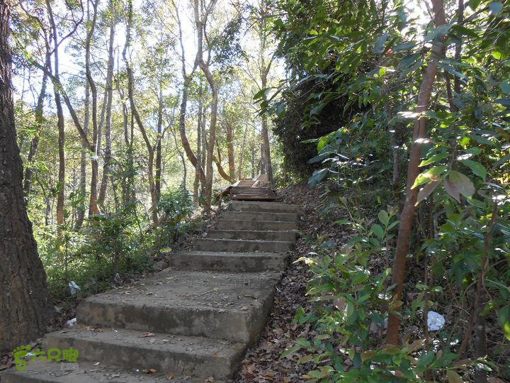 20121216五指山水满乡骑行登山DSCN2139