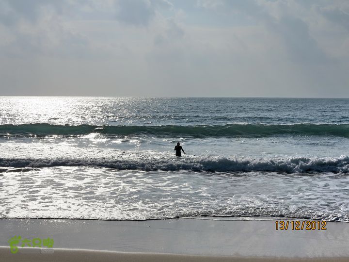 20121213--中国最南海湾（最南沙滩）--虎头湾骑行入海
