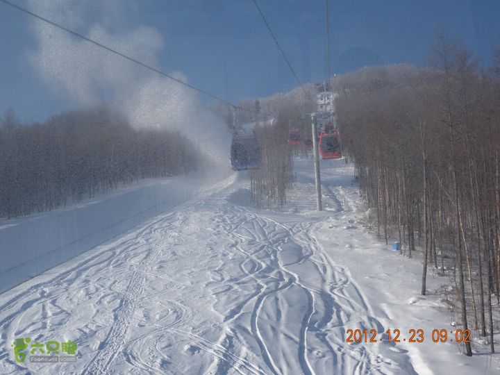 长白山万达滑雪12月23日（全天滑雪线路和图片）DSCN9879
