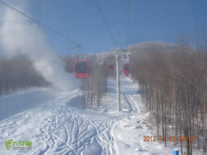 长白山万达滑雪12月23日（全天滑雪线路和图片）DSCN9881